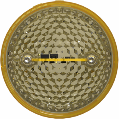 Light Module Beacon, Harmony XVB7 Modular Tower Light, Yellow, Ø70mm, Steady, Colored Lens