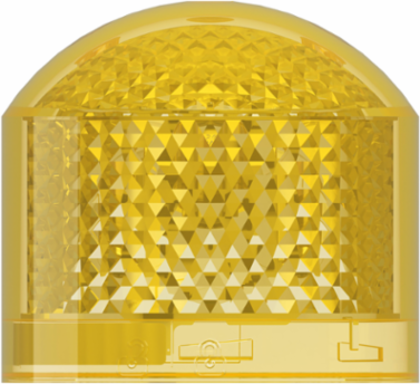 Light Module Beacon, Harmony XVB7 Modular Tower Light, Yellow, Ø70mm, Steady, Colored Lens
