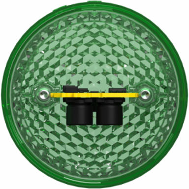 Light Module Beacon, Harmony XVB7 Modular Tower Light, Green, Ø70mm, Flashing, Colored Lens