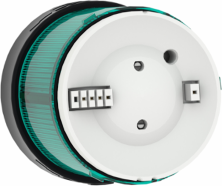 Harmony XVB Green Illuminated Indicator Bank 70 mm, IP66, 250V