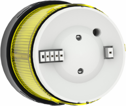 Harmony XVB Illuminated Indicator Bank, Yellow, 70mm, IP66, Steady Light