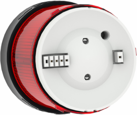 Harmony XVB Red Illuminated Indicator Bank, 70mm, Flashing, 48-230V AC