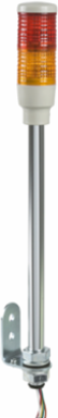 Harmony XVC 40mm Tower Light, Red Orange, IP23, 24V AC/DC