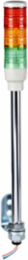 Harmony XVC Tower Light, 40mm, 24V AC/DC, IP23, LED Colors: Red, Orange, Green