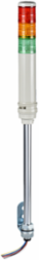 Harmony XVC 40mm Monolithic Tower Light with Buzzer, IP23, 24V AC/DC