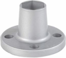 Harmony XVC Metal Fixing Plate for Tube Mounting 100 mm, 0.08 kg