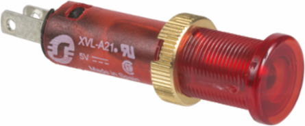 Harmony XVL Red Pilot Light 8mm with Covered LED, 24V DC