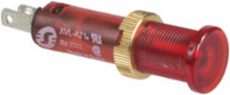 Harmony XVL Red Pilot Light 8mm with Covered LED, 24V DC