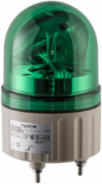 Harmony XVR Prewired Rotating Mirror Beacon, 84 mm, Green, 24V AC/DC