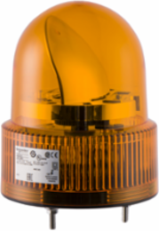 Harmony XVR 120mm Orange Rotating Beacon with Buzzer 24V AC/DC