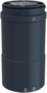 Harmony XVU Black Body Extender for Tower Lights, 60mm Diameter, IP65