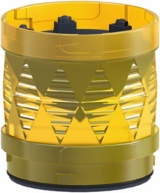 Modular Tower Light, 60mm, Yellow LED, Steady Light, IP65, 24V AC/DC