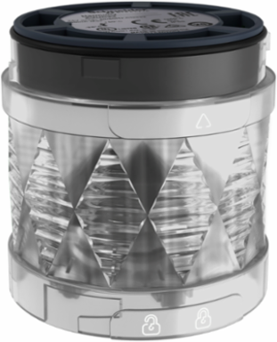 Harmony XVU 60mm Illuminated LED Modular Tower Light, IP65, 24V AC/DC