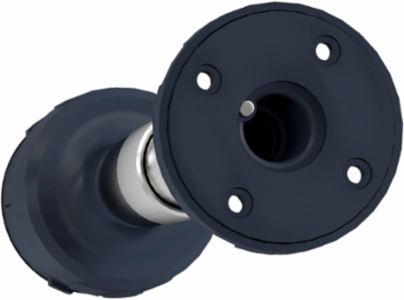 Adjustable Fixing Plate with Pole 210-385mm for Modular Tower Lights, IP65