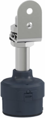 Black Modular Tower Light Fixing Bracket with 100mm Height, 60mm Diameter, IP32