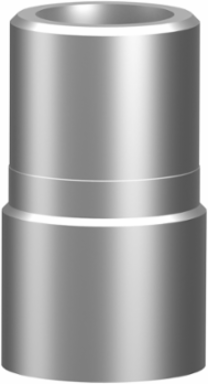 Universal Mounting Accessory, Harmony XV4/XV6/XVB7 Modular Tower Light, Steel 1 2"NPT, Silver