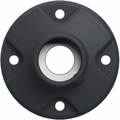 Universal Mounting Accessory, Harmony XV4/XV6/XVB7 Modular Tower Light, Plastic Fixing Plate, Grey