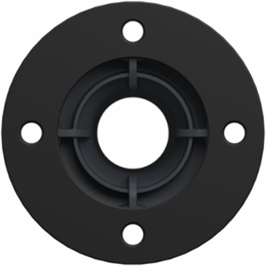 Universal Mounting Accessory, XV4/XV6/XVB7 Modular Tower Light, Plastic Fixing Plate With Pole, Grey