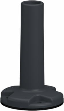 Universal Mounting Accessory, XV4/XV6/XVB7 Modular Tower Light, Plastic Fixing Plate With Pole, Grey