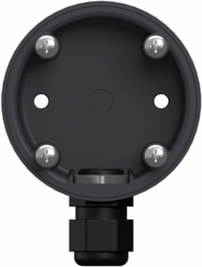Universal Mounting Accessory, Harmony XV4/XV6/XVB7 Modular Tower Light, Plastic Side Entry Adapter, Grey