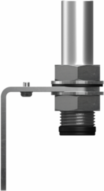 Universal Mounting Accessory, Harmony XV4/XV6/XVB7 Modular Tower Light, Metal L Bracket & 100mm Alu Pole