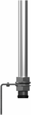 Universal Mounting Accessory, Harmony XV4/XV6/XVB7 Modular Tower Light, Metal L Bracket & 250mm Alu Pole