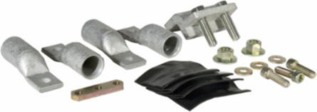 PowerPacT R Compression Lug Kit, I-Line, Aluminum, 4 Lugs, 1200A