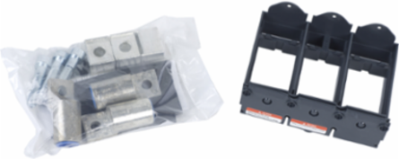 PowerPacT L Lug Kit, Compression, 400A, 3P, Aluminum, Set of 3