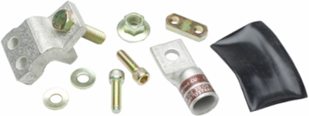 PowerPacT M/P-FRAME Circuit Breaker 400A, AL Compression Lug Kit, Set of 2