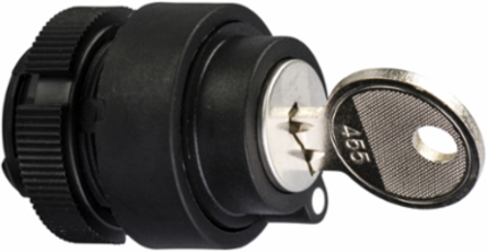 Harmony XAC Selector Switch, Black, 3 Positions, IP65, IK08
