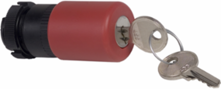 Harmony XAC Emergency Stop Head 30mm Red Latching Key Release