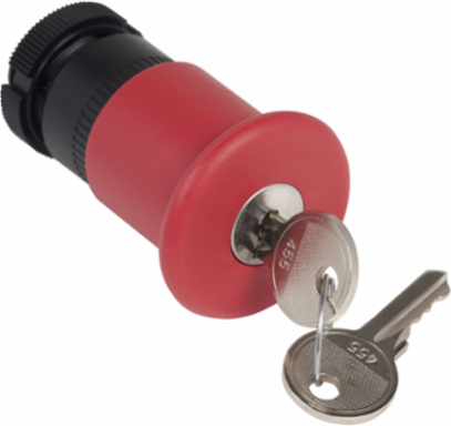 Harmony XAC Emergency Stop Head, Red Mushroom 40mm, IK08 Rating