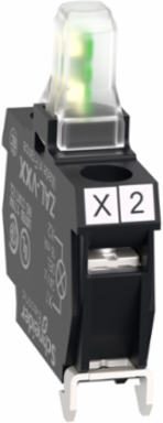 Harmony XALD Light Block, 24V AC/DC, for 22mm Control Units, White LED