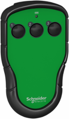 Harmony Pocket Remote Control, 3 Push Buttons, IP67, 66 mm Width