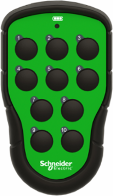 Harmony Pocket Remote, 10 Push Buttons, IP67, 50 m Operating Distance