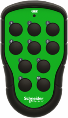 Harmony Pocket Remote, 10 Push Buttons, IP67, 50 m Operating Distance