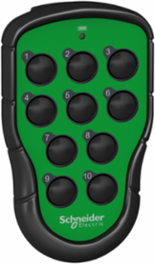 Harmony Pocket Remote, 10 Push Buttons, IP67, 50 m Operating Distance