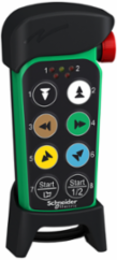 Harmony eXLhoist Remote Control, 50m Range, IP65, 6 Push Buttons, 2 Aux Buttons