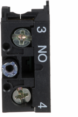 Harmony XAC Contact Block, 1NO, Front Mounting, 10A, Spring Return