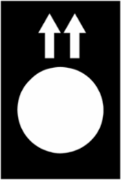 Marked Legend 30 x 40 mm - Black - Left Fast