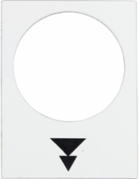 Harmony XAC Marked Legend 30 x 40mm White Raise Slow-Fast