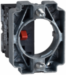 Body for control button ZB2, Harmony XAC, 22mm push button, without light, metal, screw clamp terminals, 1NC