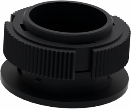 Harmony XAP Black Blanking Plug for 22.5mm Cut-Out