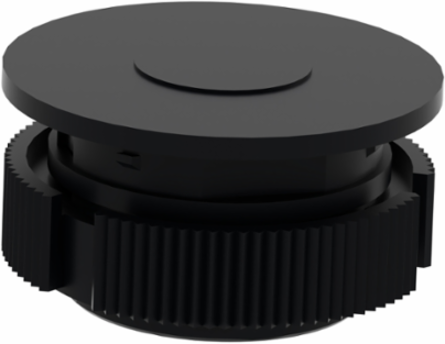 Harmony XAP Black Blanking Plug for 22.5mm Cut-Out