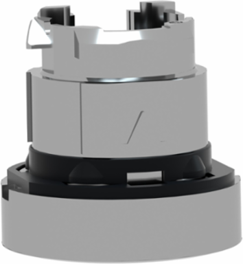 Harmony XB4 Metal Push Button Head, 22mm, Spring Return, IP66