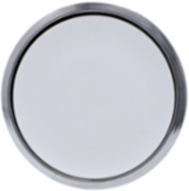 Harmony XB4 22mm Metal Push Button Head, White, Spring Return, IP66-69K