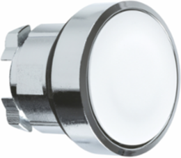 Harmony XB4 22mm Metal Push Button Head, White, Spring Return, IP66-69K