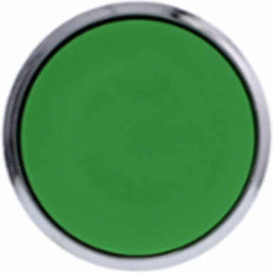 Harmony XB4 Green Metal Push Button Head, 22mm, Spring Return, IP66