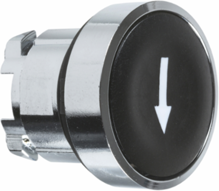 Harmony XB4 Metal Push Button Head, 22mm, Spring Return, IP66-69K