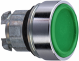 Harmony XB4 Green Flush Pushbutton 22 mm Spring Return, IP66